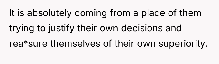It is absolutely coming from a place of them trying...