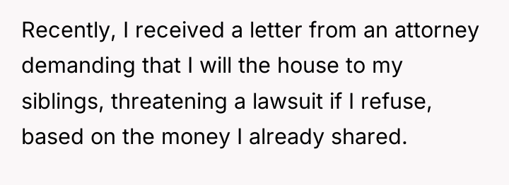 Recently, I received a letter from an attorney demanding that...