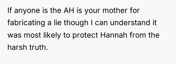 If anyone is the AH is your mother for fabricating...