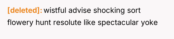 [deleted] wistful advise shocking sort flowery hunt resolute like spectacular...