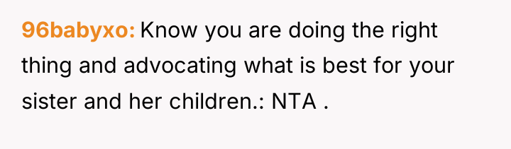 96babyxo Know you are doing the right thing and advocating...