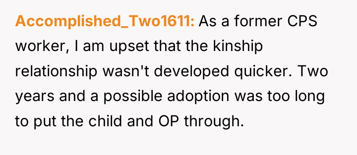 Accomplished_Two1611 As a former CPS worker, I am upset that...