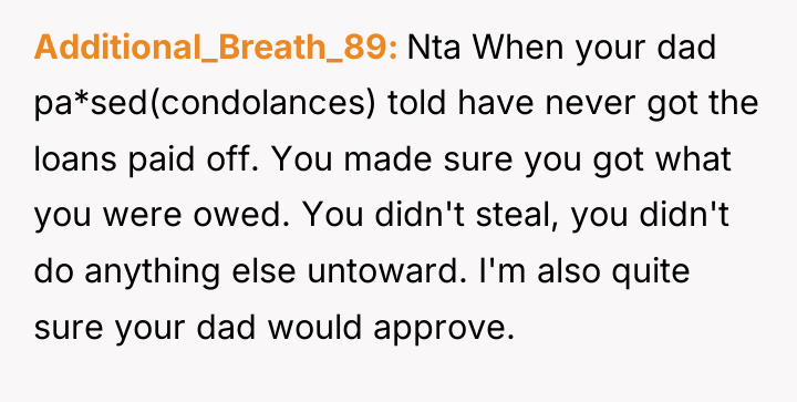 Additional_Breath_89 Nta When your dad pa*sed(condolances) told have never got...