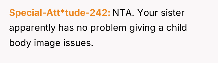 Special-Att*tude-242 NTA. Your sister apparently has no problem giving a...