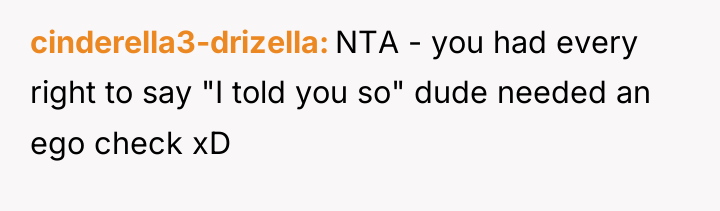 cinderella3-drizella NTA - you had every right to say "I...