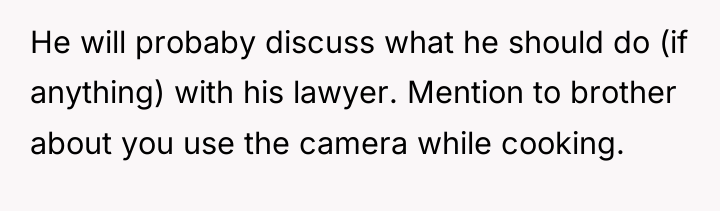 He will probaby discuss what he should do (if anything)...