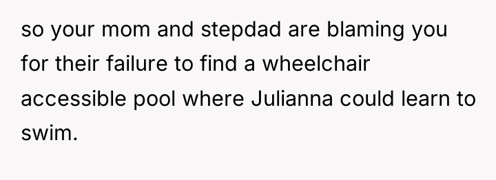 so your mom and stepdad are blaming you for their...