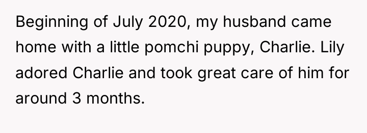 Beginning of July 2020, my husband came home with a...