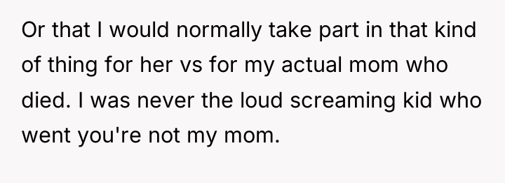 Or that I would normally take part in that kind...