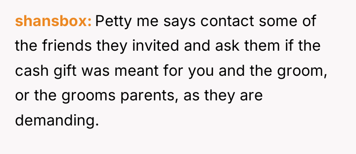 shansbox Petty me says contact some of the friends they...