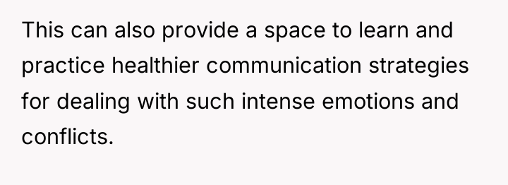 This can also provide a space to learn and practice...