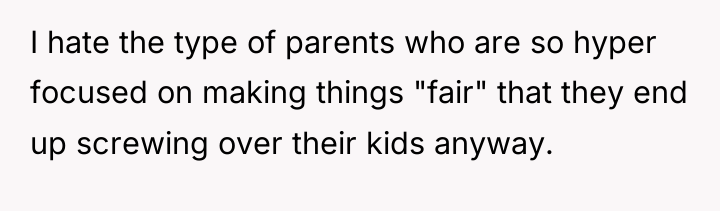 I hate the type of parents who are so hyper...
