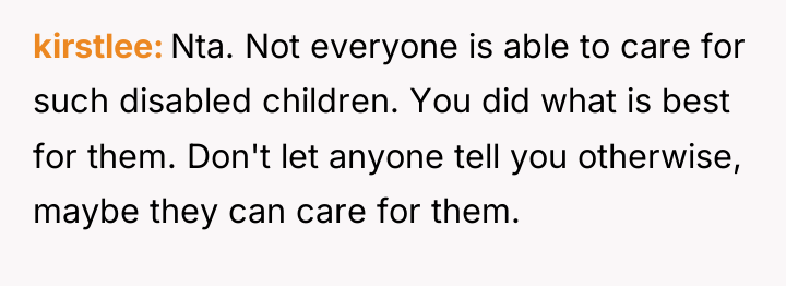 kirstlee Nta. Not everyone is able to care for such...