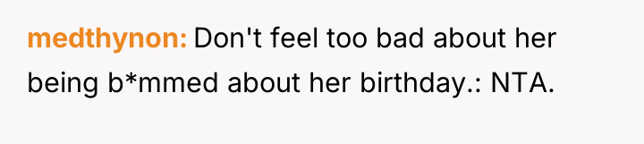 medthynon Don't feel too bad about her being b*mmed about...