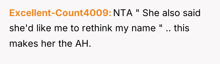 Excellent-Count4009 NTA " She also said she'd like me to...