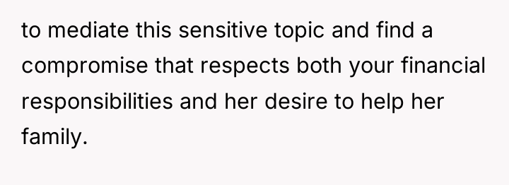 to mediate this sensitive topic and find a compromise that...