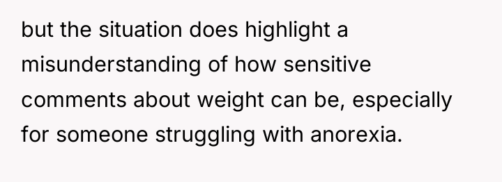 but the situation does highlight a misunderstanding of how sensitive...