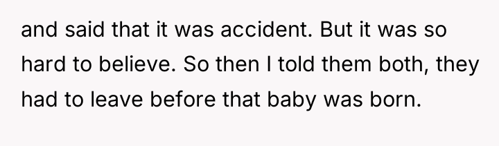 and said that it was accident. But it was so...