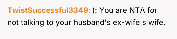 TwistSuccessful3349 ): You are NTA for not talking to your...