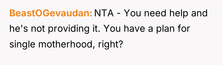 BeastOGevaudan NTA - You need help and he's not providing...