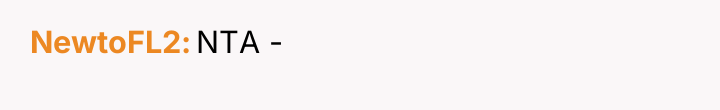 NewtoFL2 NTA -