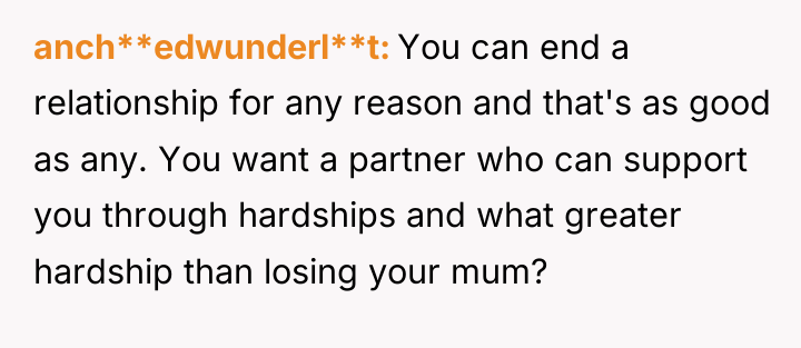anch**edwunderl**t You can end a relationship for any reason and...