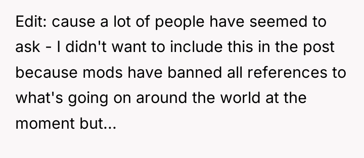 Edit: cause a lot of people have seemed to ask...