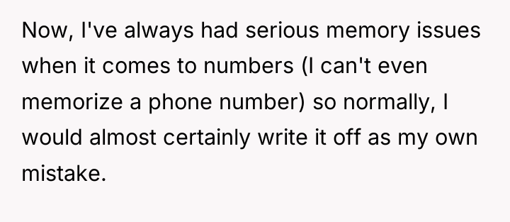 Now, I've always had serious memory issues when it comes...
