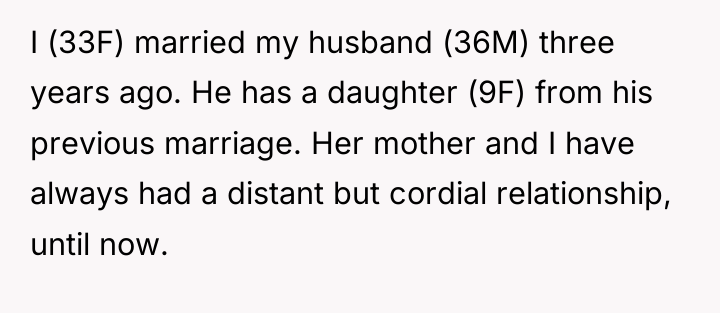 I (33F) married my husband (36M) three years ago. He...