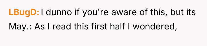 LBugD I dunno if you're aware of this, but its...