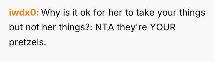 iwdx0 Why is it ok for her to take your...