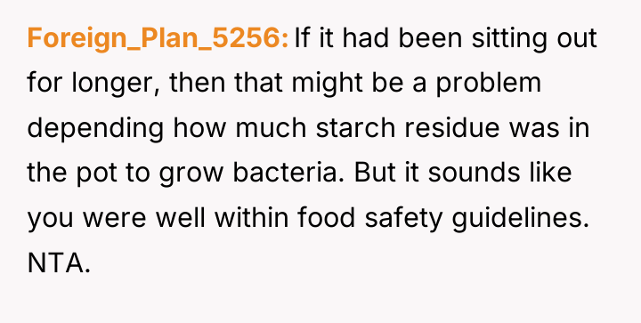 Foreign_Plan_5256 If it had been sitting out for longer, then...