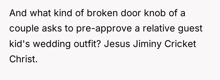 And what kind of broken door knob of a couple...
