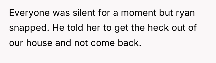 Everyone was silent for a moment but ryan snapped. He...