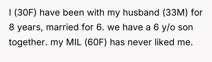 I (30F) have been with my husband (33M) for 8...