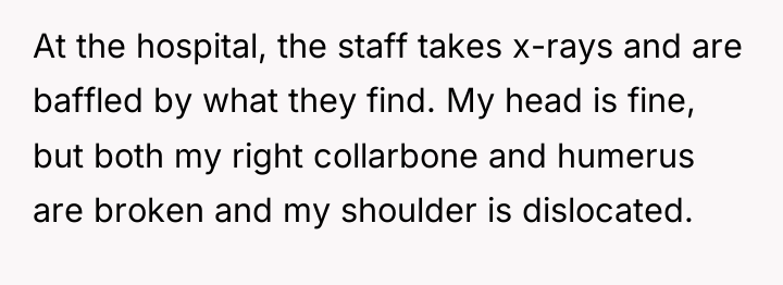 At the hospital, the staff takes x-rays and are baffled...
