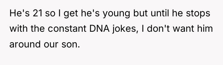 He's 21 so I get he's young but until he...
