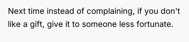 Next time instead of complaining, if you don't like a...
