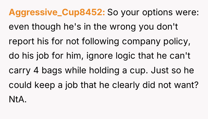 Aggressive_Cup8452 So your options were: even though he's in the...