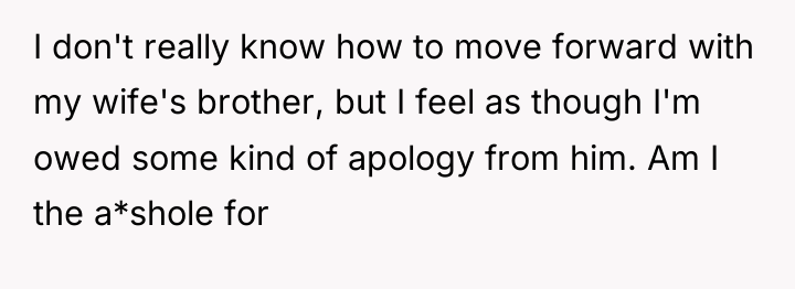 I don't really know how to move forward with my...