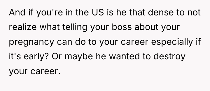 And if you're in the US is he that dense...