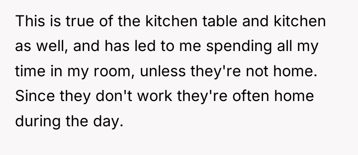 This is true of the kitchen table and kitchen as...