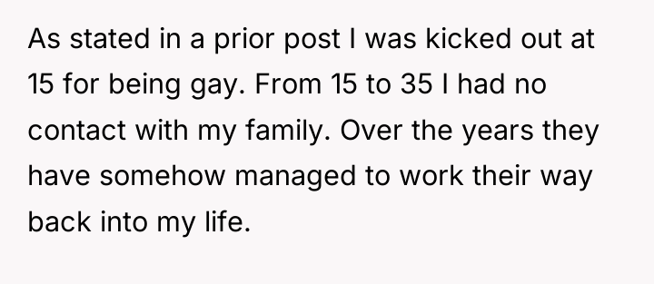 As stated in a prior post I was kicked out...