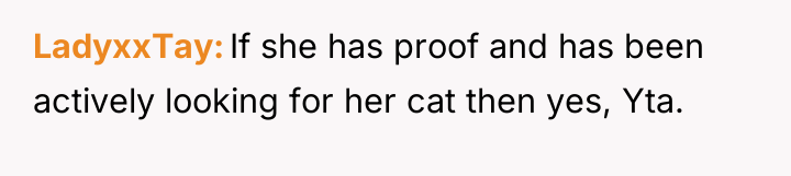 LadyxxTay If she has proof and has been actively looking...