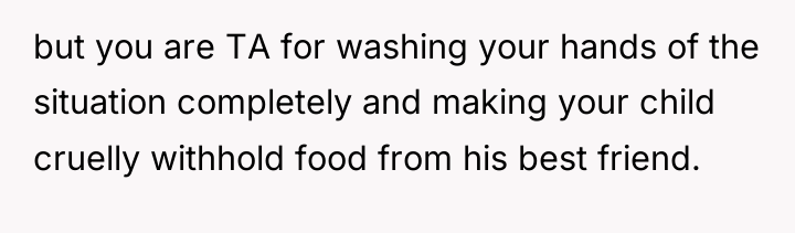 but you are TA for washing your hands of the...