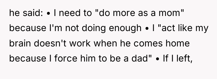 he said: • I need to "do more as a...