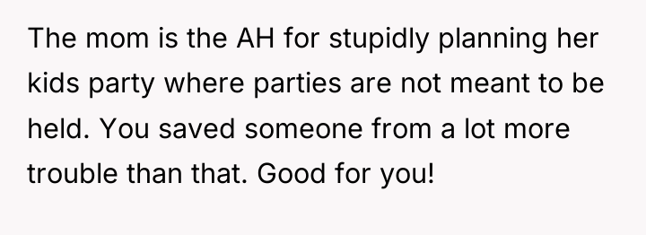 The mom is the AH for stupidly planning her kids...