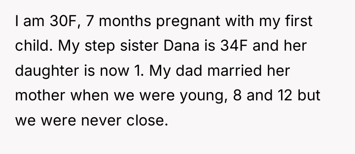 I am 30F, 7 months pregnant with my first child....