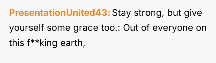 PresentationUnited43 Stay strong, but give yourself some grace too.: Out...