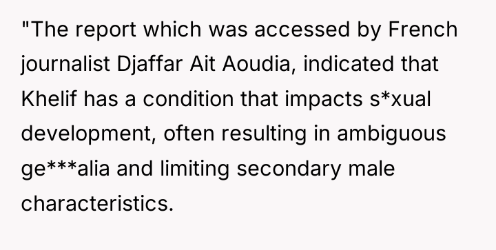 "The report which was accessed by French journalist Djaffar Ait...